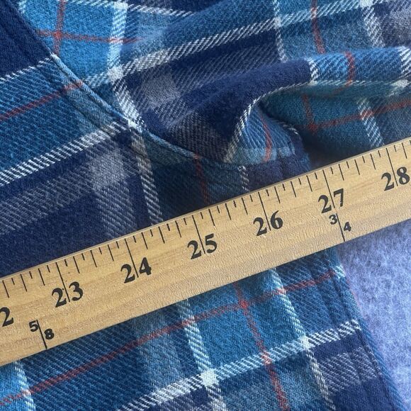 Lee Flannel Shirt Mens XXL 2X Plaid Button Up Shacket Regular Fit Outdoor Thick - Picture 8 of 10